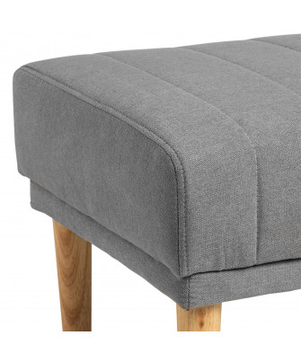 Pie de Cama Bari Gris