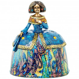 Figura Menina Colores Azul