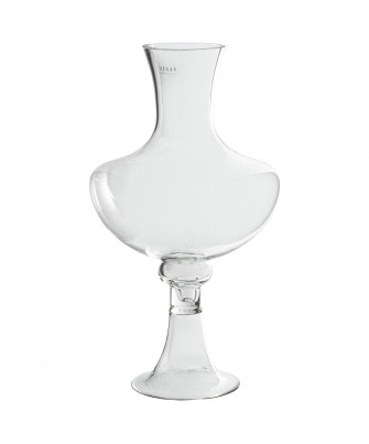 Jarrón Cristal Copa Transparente