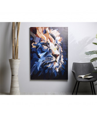 Cuadro León 50% Óleo 100 x 140 cm
