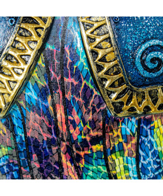 Figura Menina Colores Azul