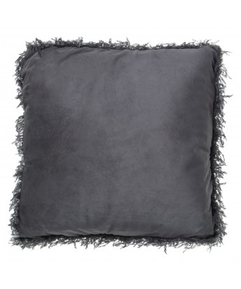 Cojín Terciopelo Gris
