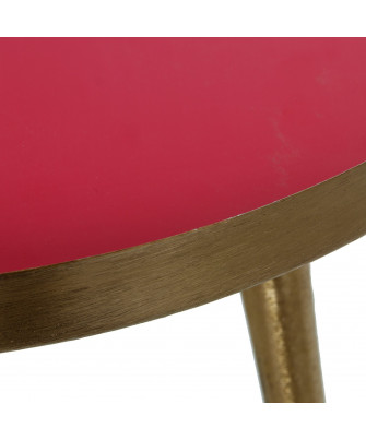 Mesa Auxiliar Esmalte Fucsia