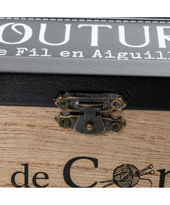 Caja Costura Madera