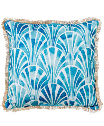 Cojín Shell Azul