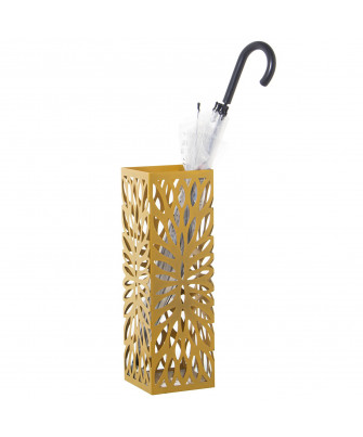 Paragüero Abstracto Dorado