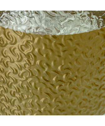 Jarrón Craclelado Cristal