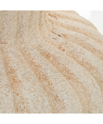 Jarrón Cerámica Beige