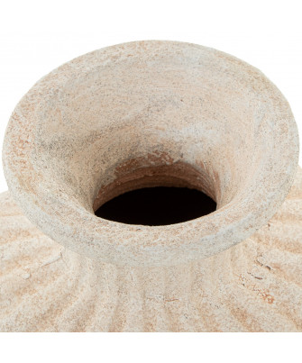 Jarrón Cerámica Beige