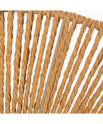 Espejo Pared Papel Vegetal Ø60cm