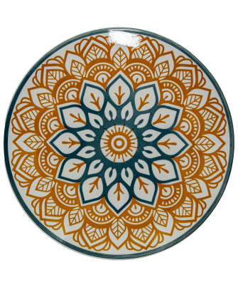 Vajilla Porcelana 18 Piezas Mandala II