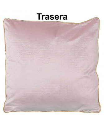 Cojín Franja Dorada 45 x 45 cm