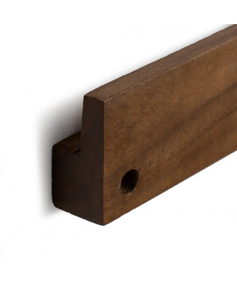 Mesita Flotante Miel Madera de Mango