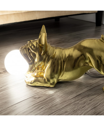 Lámpara Led Bulldog Dorado