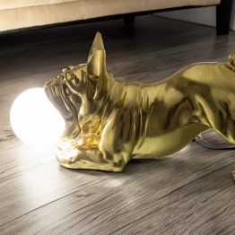 Lámpara Led Bulldog Dorado