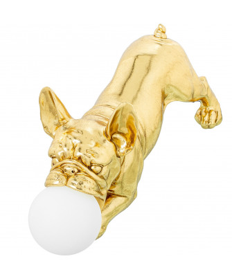 Lámpara Led Bulldog Dorado