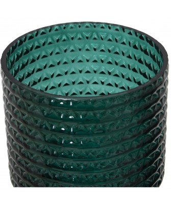 Jarrón Prisma Verde