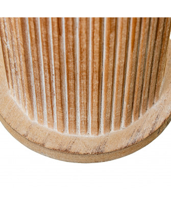 Portavelas Madera/Metal