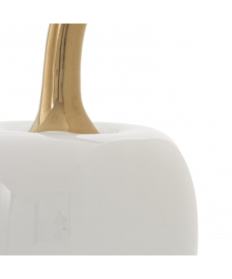 Cereza Cerámica Blanca