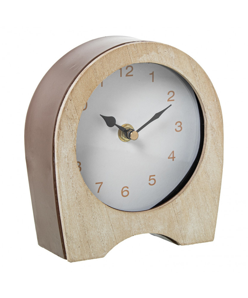 Reloj Sobremesa Madera/Metal