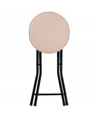 Taburete Metal Beige