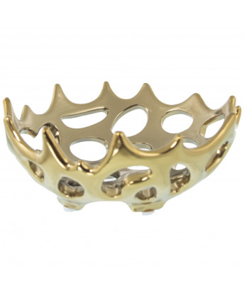 Centro Perforado Dorado