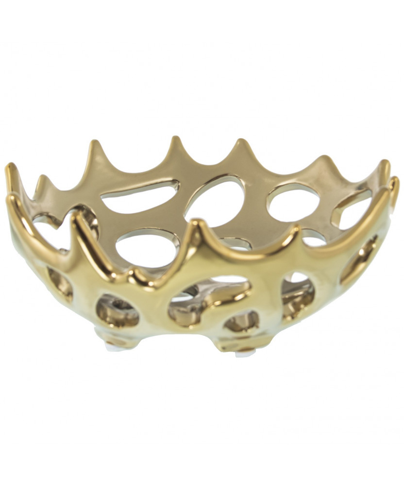 Centro Perforado Dorado