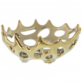 Centro Perforado Dorado