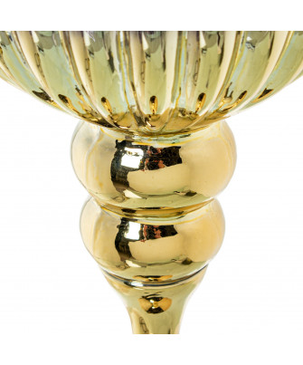 Set 2 Copas Portavelas Cristal