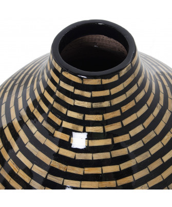 Jarrón Bambú Étnico