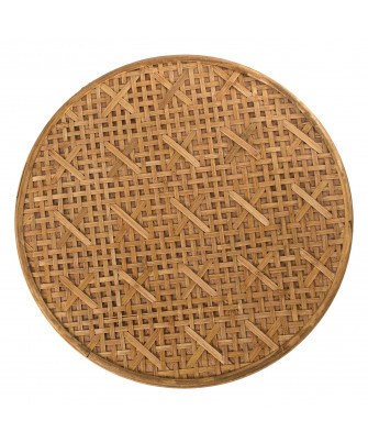 Set 2 Mesas Auxiliares Madera/Bambú