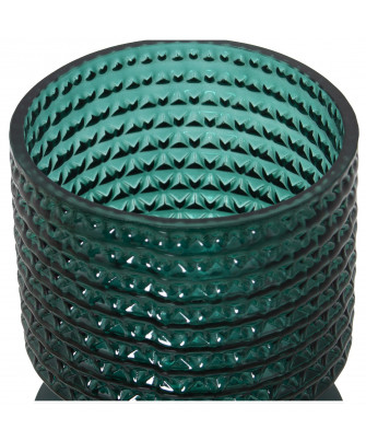 Jarrón Prisma Verde