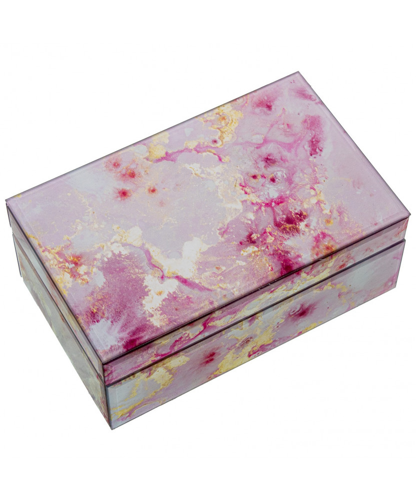 Caja Joyero Rosa Flúor