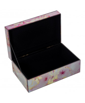 Caja Joyero Rosa Flúor