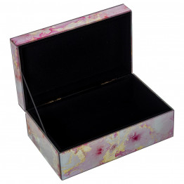 Caja Joyero Rosa Flúor