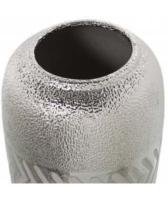 Jarrón Luxe Plata