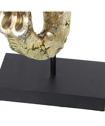 Cabeza Elefante Dorada