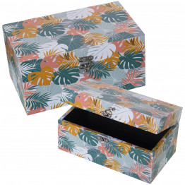 Set 2 Cajas Deco Tropical