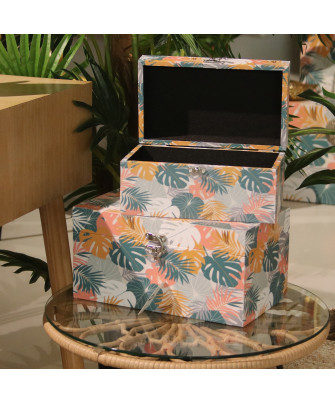 Set 2 Cajas Deco Tropical