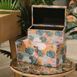 Set 2 Cajas Deco Tropical