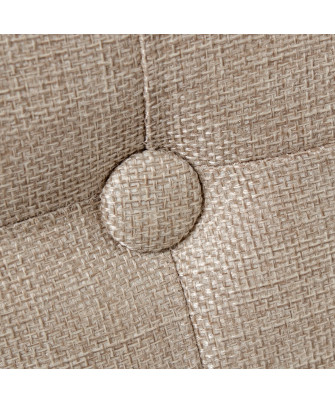 Puf Plegable Almacenaje Beige