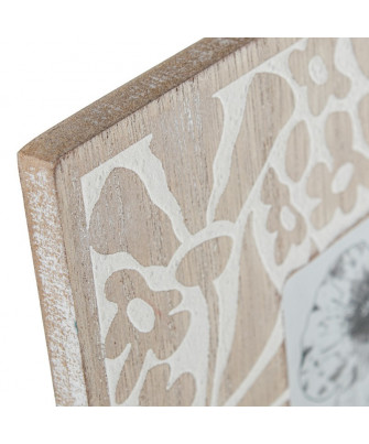 Portafotos Flores Madera