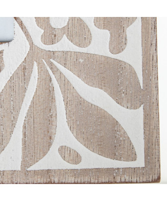 Portafotos Flores Madera