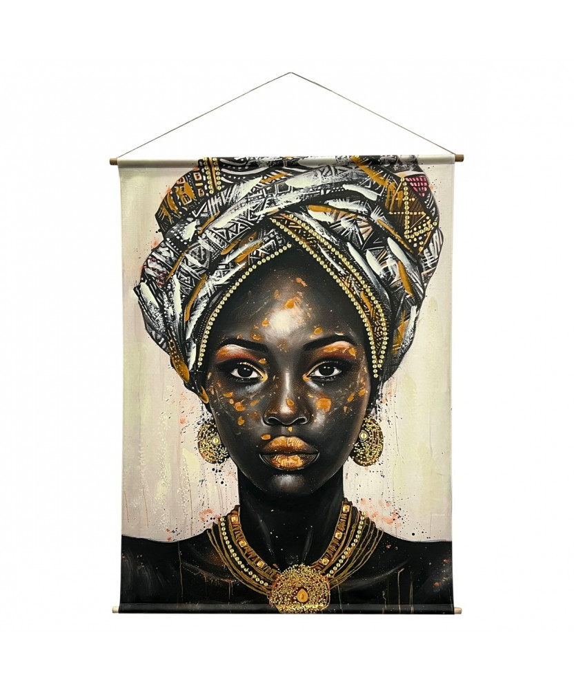 Lienzo Enrollable Africana 125 x 160 cm