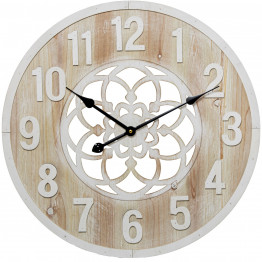 Reloj Deco Madera 60 cm