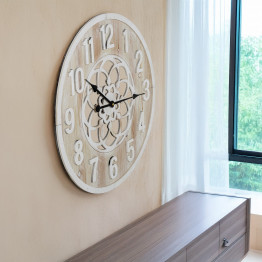 Reloj Deco Madera 60 cm