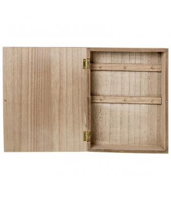 Cuelga Llaves Flores Blanco