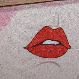 Cuadro Lienzo Impreso Silueta Mujer