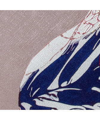 Cuadro Lienzo Impreso Silueta Mujer