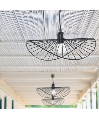 Lámpara Pamela Metal Negro